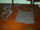 Conjunto de bolsa e cinto de lacre
